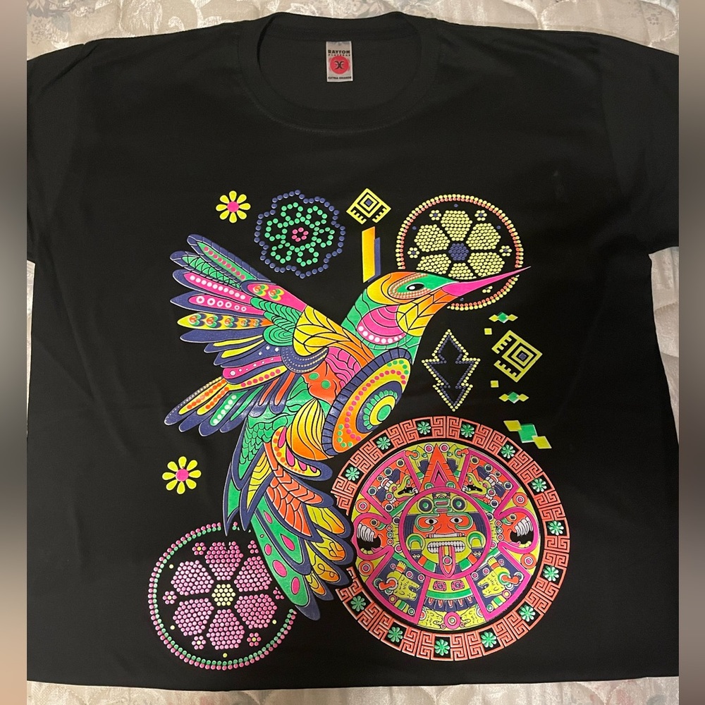 Unisex Shirts from Mexico have sizes S-XL